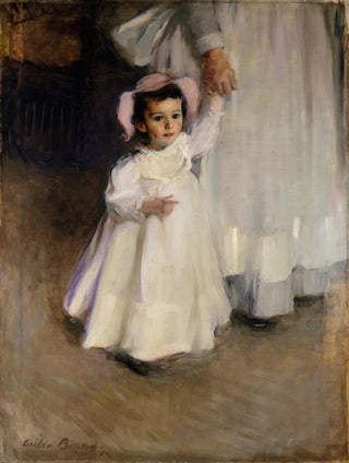 Cecilia Beaux - Ernesta Child with Nurse.webp