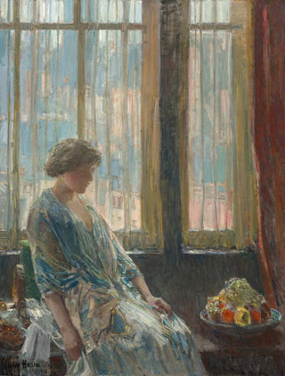 Childe Hassam - The New York Window.webp