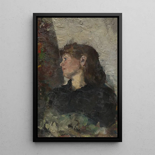 Christian Krohg - Portrait of the Painter Oda Krohg.webp