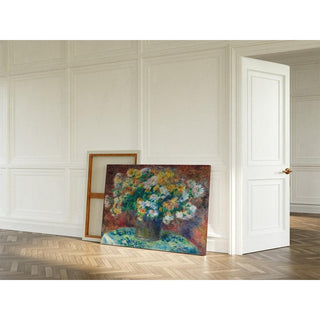Chrysanthèmes - Pierre-Auguste Renoir | Reproduction Tableau Décoration murale affiche copie