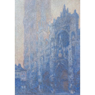 Claude Monet - Rouen Cathedral Faade and Tour dAlbane Morning Effect.webp