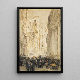 Colin Campbell Cooper - The Broad Exchange Broad Street New York.webp