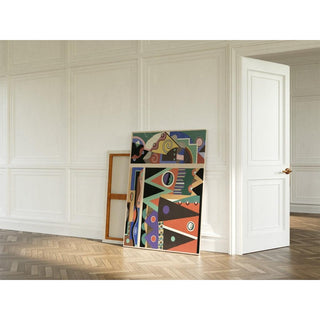 Collection decors et couleurs Pl.03 - Georges Valmier | Reproduction Tableau Décoration murale affiche copie
