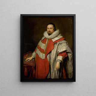 Cornelis Jonson van Ceulen - Portrait Of Thomas 1st Baron Coventry 15781640 Lord Keeper Of The Great Seal.webp