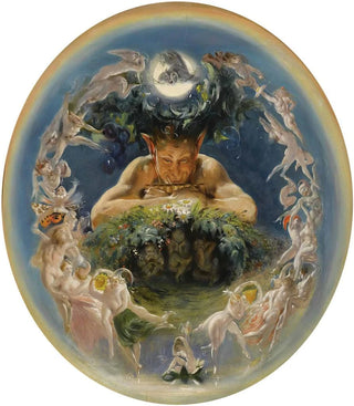Daniel Maclise - Pan And The Dancing Fairies.webp