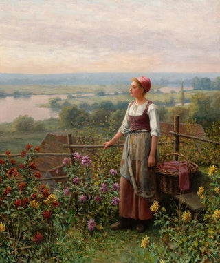 Daniel Ridgway Knight - Evening at Chantemesle.webp