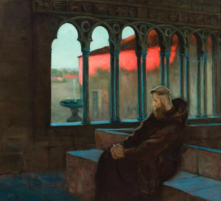 Dans le silence monastique - Kazimierz Stabrowski