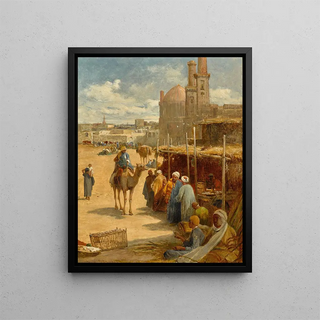 David Bates - A Marketplace Cairo.webp