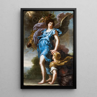 David Klcker Ehrenstrahl - King Charles XIs guardian angel Allegory.webp