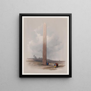 David Roberts - Obelisk of Heliopolis 1839.webp