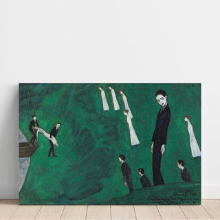 Den Drunknade Flickan I - Nils Dardel | Reproduction Tableau Décoration murale affiche copie