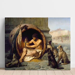 Diogène - Jean-Léon Gérôme | Reproduction Tableau Décoration murale affiche copie