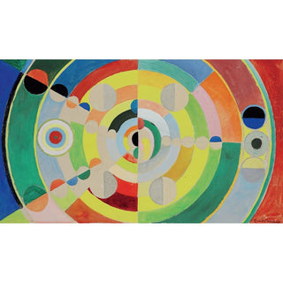 Disque-Relief - Robert Delaunay | Reproduction Tableau Décoration murale affiche copie