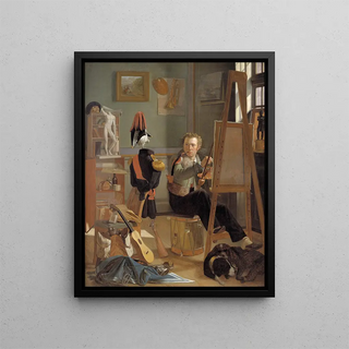 Ditlev Blunck - The BattlePainter Jrgen Sonne in his Studio.webp