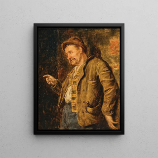 Eduard von Grtzner - A Cheerful Forester.webp