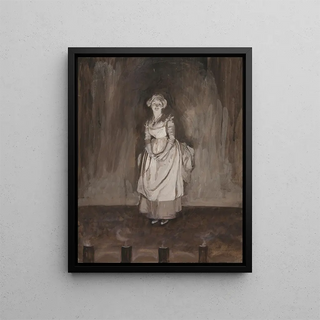 Edwin Austin Abbey - Study for Epilogue illustration for Oliver Goldsmiths She Stoops to Conquer.webp