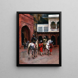 Edwin Lord Weeks - Indian Prince Palace of Agra.webp