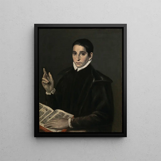 El Greco Domenikos Theotokopoulos - Portrait of a young man traditionally identified as Saint Aloysius Luigi Gonzaga.webp