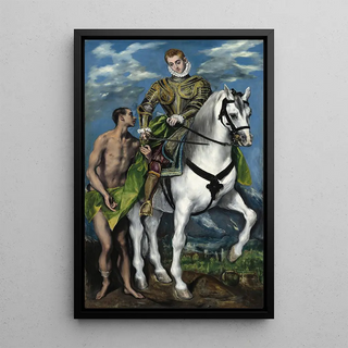 El Greco Domenikos Theotokopoulos - Saint Martin and the Beggar.webp