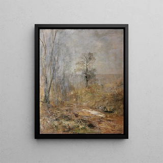 Emil Jakob Schindler - Mrzstimmung Vorfrhling im Wienerwald.webp