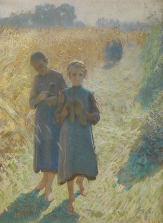Emile Claus - Girls in the field.webp