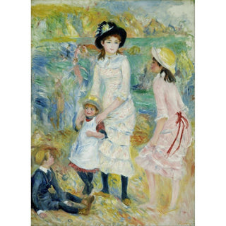 Enfant en bord de la mer, Guernsey - Pierre-Auguste Renoir | Reproduction Tableau Décoration murale affiche copie