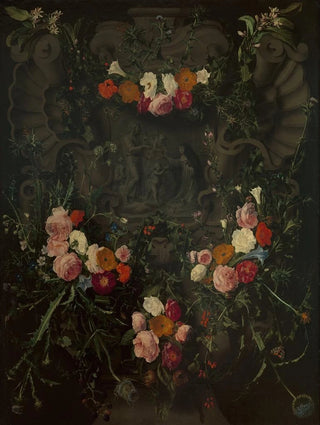 Erasmus Quellinus the younger - Saint Catherine of Siena Surrounded by a Garland of Flowers.webp