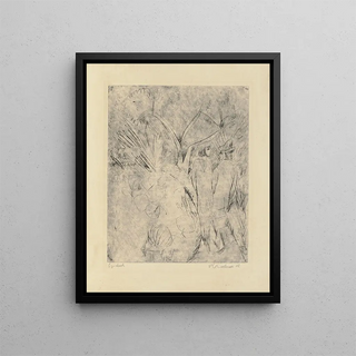 Ernst Ludwig Kirchner - Paar im Garten gehend.webp