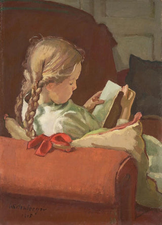 Ernst Wrtenberger - Girl Reading.webp
