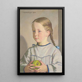 Ernst Wrtenberger - Monika with an apple.webp