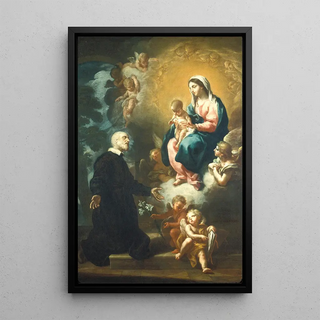 Etienne Parrocel - Apparition of the Virgin to Saint Philip Neri.webp