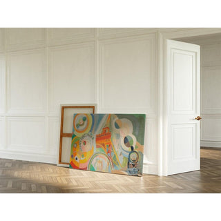 Étude pour "Air, fer et eau" - Robert Delaunay | Reproduction Tableau Décoration murale affiche copie