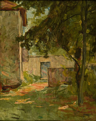 Eugne Baudin - Entre de ferme Vzronce par Morestel Isre.webp