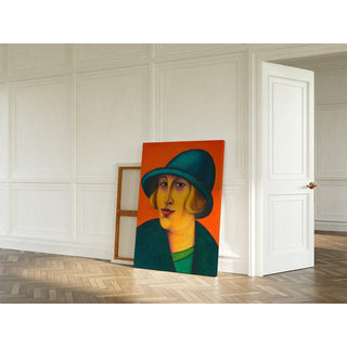 Femme - Karl Wiener | Reproduction Tableau Décoration murale affiche copie