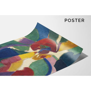 Femme à l'ombrelle - Robert Delaunay | Reproduction Tableau Décoration murale affiche copie