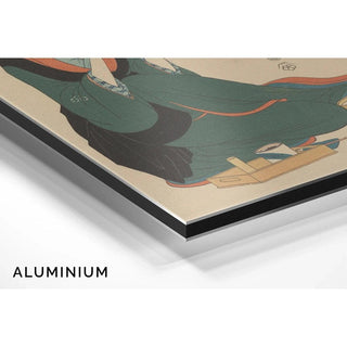 Femme avec du fil - Kitagawa Utamaro | Reproduction Tableau Décoration murale affiche copie