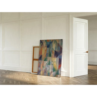 Fenêtre sur la ville - Robert Delaunay | Reproduction Tableau Décoration murale affiche copie