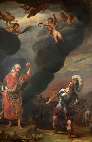 Ferdinand Bol - The Captain of Gods Army Appearing to Joshua.webp