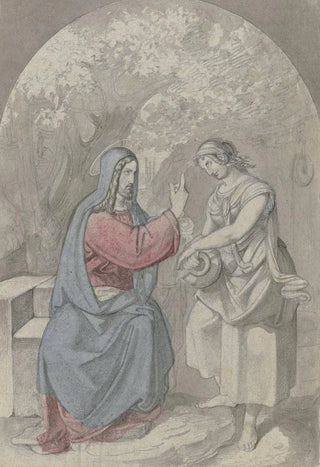 Ferdinand Fellner - Christ and the Samaritan woman at the well.webp