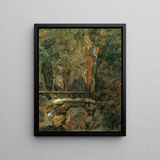 Ferdinand Georg Waldmller - Die Rettenbachwildnis bei Ischl.webp