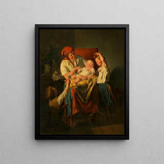 Ferdinand Georg Waldmller - Mutterglck.webp