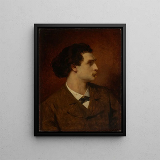 Ferdinand Keller - Portrait of Anselm Feuerbach.webp