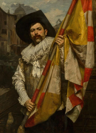 Ferdinand Roybet - The Standard Bearer.webp