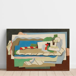 Fillette Allongée - Georges Valmier | Reproduction Tableau Décoration murale affiche copie
