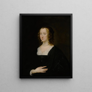 Follower of Anthony van Dyck - Portrait of an elegant woman.webp