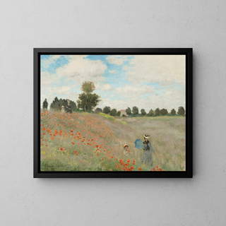 The Poppies - Claude Monet | Art print Painting Wall decoration poster copy