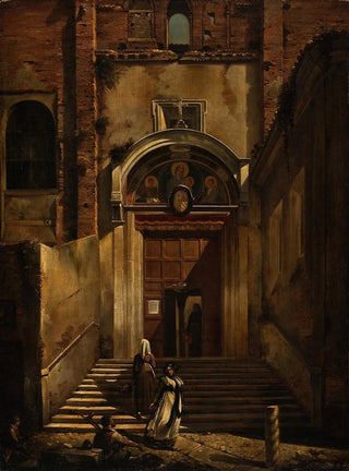 Francesco Diofebi - The Side Steps From The Capitol To The Church Of S Maria In Aracoeli Rome.webp