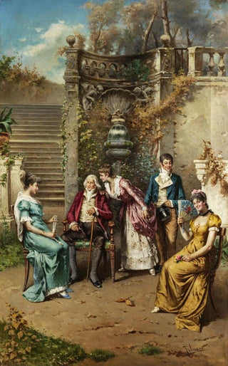 Francesco Peluso - Hfische Gesellschaft am Parkbrunnen.webp