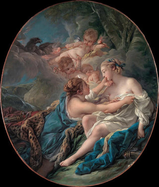 Franois Boucher - Jupiter in The Guise of Diana and Callisto.webp