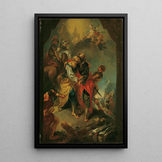 Franz Anton Maulbertsch - Abschied der Apostel Petrus und Paulus vor ihrem Martertod.webp